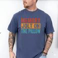 Memory Jolt On The Pillow Men's Comfort Colors T-Shirt Blue Jean Memory Jolt On The Pillow Men's Comfort Colors T-Shirt Blue Jean