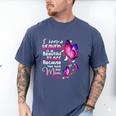 In Memory Of Mom I Know Heaven Beautiful Place Wings Angel Men's Comfort Colors T-Shirt Blue Jean