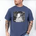 Memory Is A Punishment Surreal Art Trippy Distressed Grunge Men's Comfort Colors T-Shirt Blue Jean