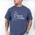 Merry Crisis Christmas Introvert Men's Comfort Colors T-Shirt Blue Jean Merry Crisis Christmas Introvert Men's Comfort Colors T-Shirt Blue Jean