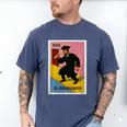 Mexican For Graduation 2025 El Graduado Premium Tri-Blend Men's Comfort Colors T-Shirt Blue Jean