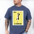 Mexican For Graduation La Graduada 2024 Men's Comfort Colors T-Shirt Blue Jean