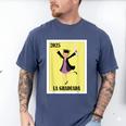 Mexican For Graduation La Graduada 2025 Men's Comfort Colors T-Shirt Blue Jean