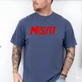 Misfit Outfit And Costume Introvert Apparel Men's Comfort Colors T-Shirt Blue Jean Misfit Outfit And Costume Introvert Apparel Men's Comfort Colors T-Shirt Blue Jean