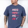 Miss Mrs Ms Dr Doctorate Graduation Men's Comfort Colors T-Shirt Blue Jean