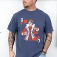 Modern Queen Of Hearts Book Lover Reading Novels Romantasy Men's Comfort Colors T-Shirt Blue Jean