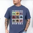In My Monster Trucks Dad Era Men's Comfort Colors T-Shirt Blue Jean