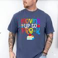 Moving Up To Pre-K Teacher Student Kid Graduation T-Shirt Men's Comfort Colors T-Shirt Blue Jean