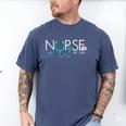 New Nurse Est 2019 TShirt School Graduation Nursing Men's Comfort Colors T-Shirt Blue Jean