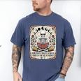How Many Nights Reading Meme 6 7 Book Lover Men's Comfort Colors T-Shirt Blue Jean