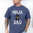 Ninja Dad Tshirt Ninja Shirt Ninja Tshirts Father Men's Comfort Colors T-Shirt Blue Jean