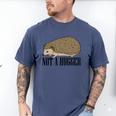 Not A Hugger Hedgehog Introvert Sarcasm Antisocial Men's Comfort Colors T-Shirt Blue Jean Not A Hugger Hedgehog Introvert Sarcasm Antisocial Men's Comfort Colors T-Shirt Blue Jean