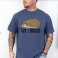 Not A Hugger Hedgehog Introvert Sarcasm Antisocial Men's Comfort Colors T-Shirt Blue Jean Not A Hugger Hedgehog Introvert Sarcasm Antisocial Men's Comfort Colors T-Shirt Blue Jean