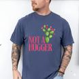 Not a Hugger Sarcastic Introvert Cactus Theme Women Men's Comfort Colors T-Shirt Blue Jean Not a Hugger Sarcastic Introvert Cactus Theme Women Men's Comfort Colors T-Shirt Blue Jean