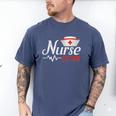 Nurse Nursing School Graduation Est 2018 Shirt Men's Comfort Colors T-Shirt Blue Jean