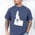 ON Nurse T Shirt Nurse Graduation Idaho Men's Comfort Colors T-Shirt Blue Jean