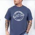 Official Member Cool Bonus Dads Club Dad Father's Day Men's Comfort Colors T-Shirt Blue Jean