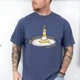 Oh The Places You’Ll Go 2025 Graduation Men's Comfort Colors T-Shirt Blue Jean