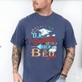 OK I Graduated Can I Go Back To Bed Now Graduation Men's Comfort Colors T-Shirt Blue Jean