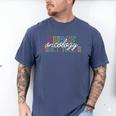 Oncology Nurse Practitioner For Graduation New Job Christmas Men's Comfort Colors T-Shirt Blue Jean