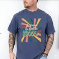 BE PATIENT I'M FROM THE 1900s RETRO SUNSET 90s 80s 70s Men's Comfort Colors T-Shirt Blue Jean BE PATIENT I'M FROM THE 1900s RETRO SUNSET 90s 80s 70s Men's Comfort Colors T-Shirt Blue Jean