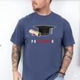 PhD Graduation Celebration For Finished Phd Grad Men Women Men's Comfort Colors T-Shirt Blue Jean