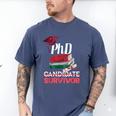PhD PhD Graduation Gifts PhD Survivor T-Shirt Men's Comfort Colors T-Shirt Blue Jean