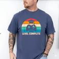 PhD Level Complete Graduation Doctorate In Philosophy Men's Comfort Colors T-Shirt Blue Jean