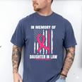 Pink In Memory Of Daughter In Law Breast Cancer Flag Shirts Men's Comfort Colors T-Shirt Blue Jean Pink In Memory Of Daughter In Law Breast Cancer Flag Shirts Men's Comfort Colors T-Shirt Blue Jean