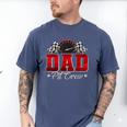 Pit Crew Race Car Racing Dad Family Birthday Party Men's Comfort Colors T-Shirt Blue Jean