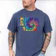 Please Be Be Patient With Me I'm From The 1900s Hippie Men's Comfort Colors T-Shirt Blue Jean