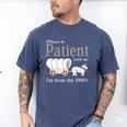 Please Be Patient With Me I'm From The 1900s Retro Gamer Premium Men's Comfort Colors T-Shirt Blue Jean
