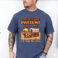 Please Be Patient I'm From The 1900s Retro Pixel Art Men's Comfort Colors T-Shirt Blue Jean