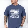 Please Be Patient With Me I'm From The 1900s USA Flag Skull Men's Comfort Colors T-Shirt Blue Jean Please Be Patient With Me I'm From The 1900s USA Flag Skull Men's Comfort Colors T-Shirt Blue Jean