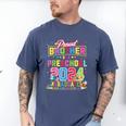 Pre School Graduation Idea Brother & Preschool Graduation Men's Comfort Colors T-Shirt Blue Jean