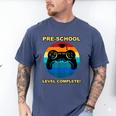 Pre-School Level Complete Graduation Video Gamer Preschool T Men's Comfort Colors T-Shirt Blue Jean