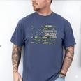 Promoted To Daddy Est 2026 Camo USA Flag New Dad 2026 Men's Comfort Colors T-Shirt Blue Jean