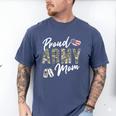 Proud Army Mom Army Graduation Mom US Army Mom Men's Comfort Colors T-Shirt Blue Jean