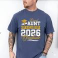 Proud Aunt Of A Class Of 2026 Graduate Senior Graduation 26 Men's Comfort Colors T-Shirt Blue Jean