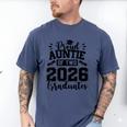Proud Auntie Of Two 2026 Graduates Graduation Men's Comfort Colors T-Shirt Blue Jean