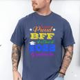 Proud Bff Of 2022 Graduate Class 2022 Graduation Family Men's Comfort Colors T-Shirt Blue Jean