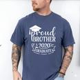 Proud Brother Of a 2020 Graduate Graduation Class Men's Comfort Colors T-Shirt Blue Jean