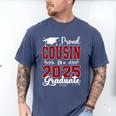 Proud Cousin Of A 2025 Graduate For Graduation Men's Comfort Colors T-Shirt Blue Jean