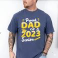 Proud Dad Of A 2023 Senior Graduation Men's Comfort Colors T-Shirt Blue Jean