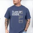 Proud Dad Of A 2026 Graduate Grad Senior Father Graduation Men's Comfort Colors T-Shirt Blue Jean