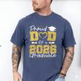 Proud Dad Of A 2026 Graduate Senior 2026 Grad Family Men's Comfort Colors T-Shirt Blue Jean