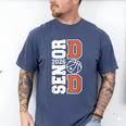 Proud Dad Of A 2026 Senior Graduate Basketball Senior 26 Men's Comfort Colors T-Shirt Blue Jean