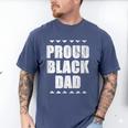 Proud Dad Father's Day Graduation Holiday Men's Comfort Colors T-Shirt Blue Jean