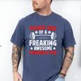 Proud Dad Of A Powerlifter Father Powerlifting Dad Men's Comfort Colors T-Shirt Blue Jean Proud Dad Of A Powerlifter Father Powerlifting Dad Men's Comfort Colors T-Shirt Blue Jean