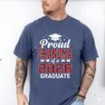 Proud Grandma Of A 2026 Graduate Class Of Graduation Men's Comfort Colors T-Shirt Blue Jean